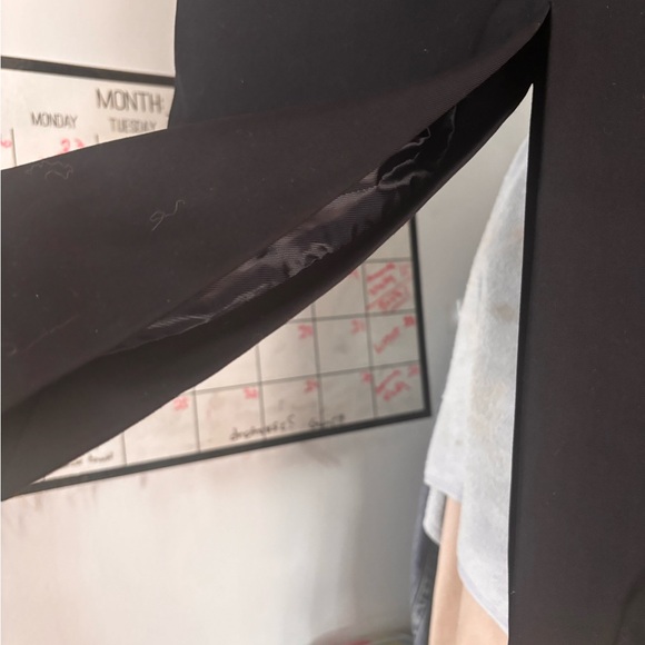 Black midi skirt open both sides - Picture 2 of 4